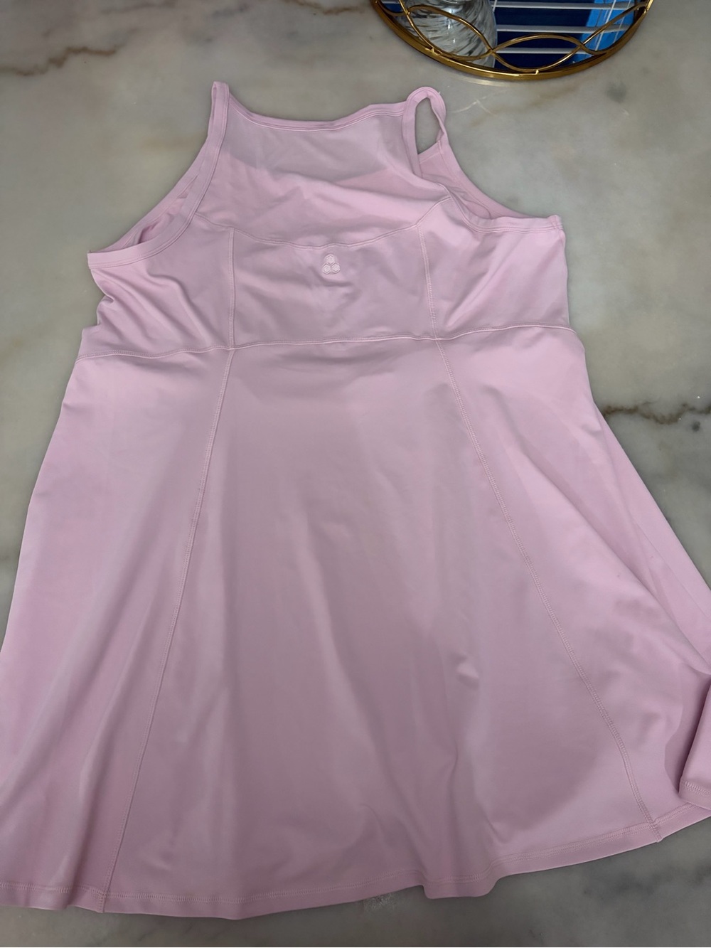 tek gear Light Pink Athletic Tank Dress